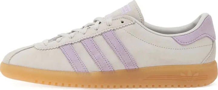 Three-Stripe Suede Sneakers