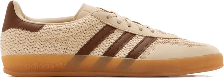 Three-Stripes Woven Low-Top Sneakers