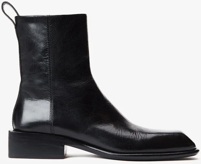 Throttle Ankle Boot In Calf Leather