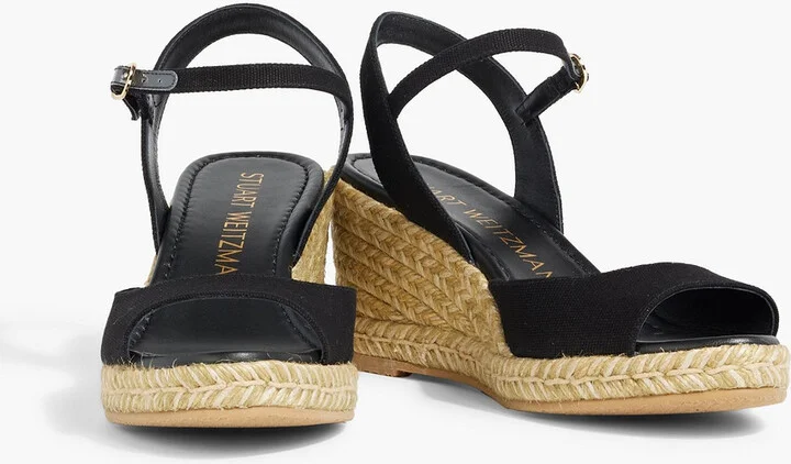 Tia canvas espadrille wedge sandals - Image 2