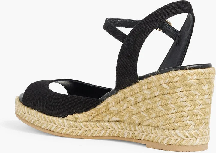 Tia canvas espadrille wedge sandals - Image 3