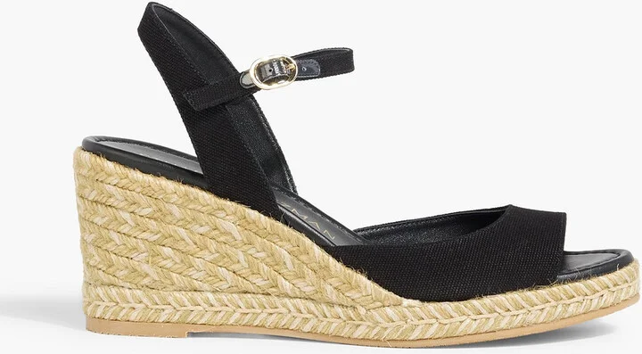 Tia canvas espadrille wedge sandals