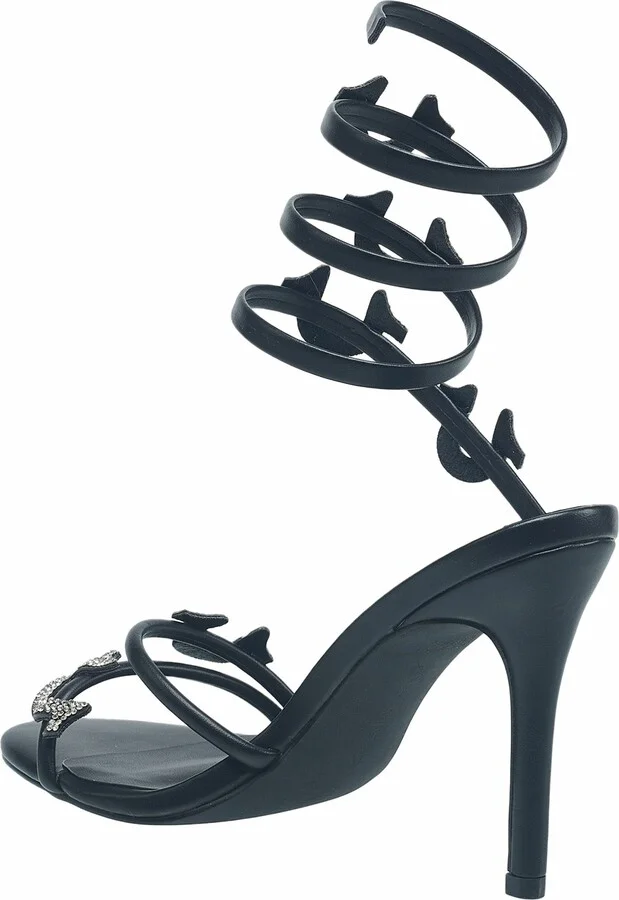 Tiana Spiral Ankle Wrap Heel - Image 3