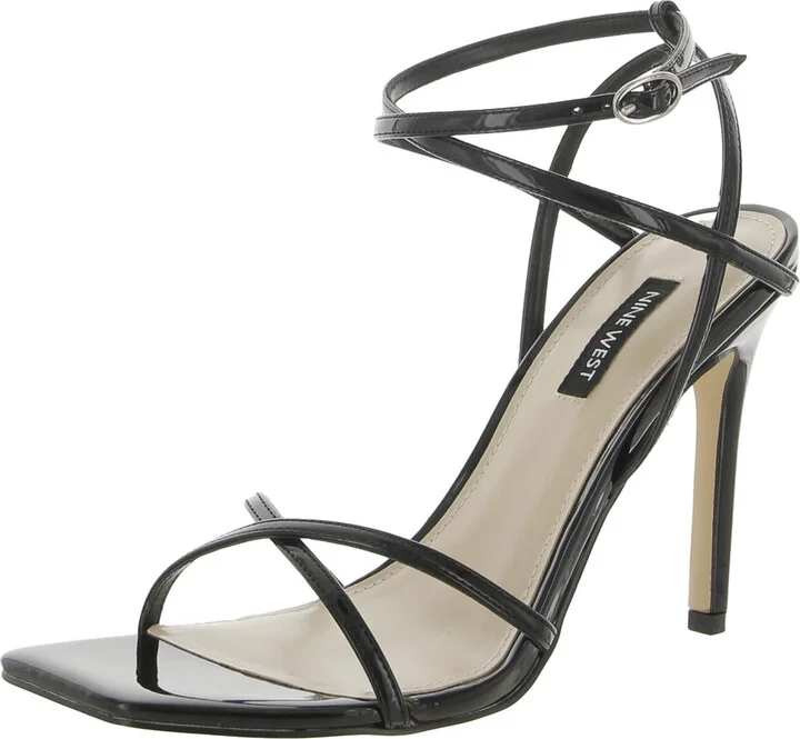 Tidle Womens Ankle Strap Dressy Heels