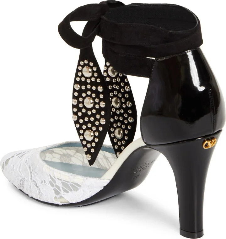 Tie Ankle Strap d'Orsay Pump - Image 3