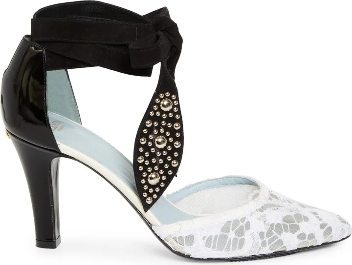 Tie Ankle Strap d'Orsay Pump - Image 4
