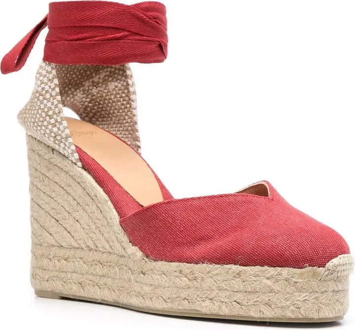 Tie-Detail Platform Espadrilles - Image 2