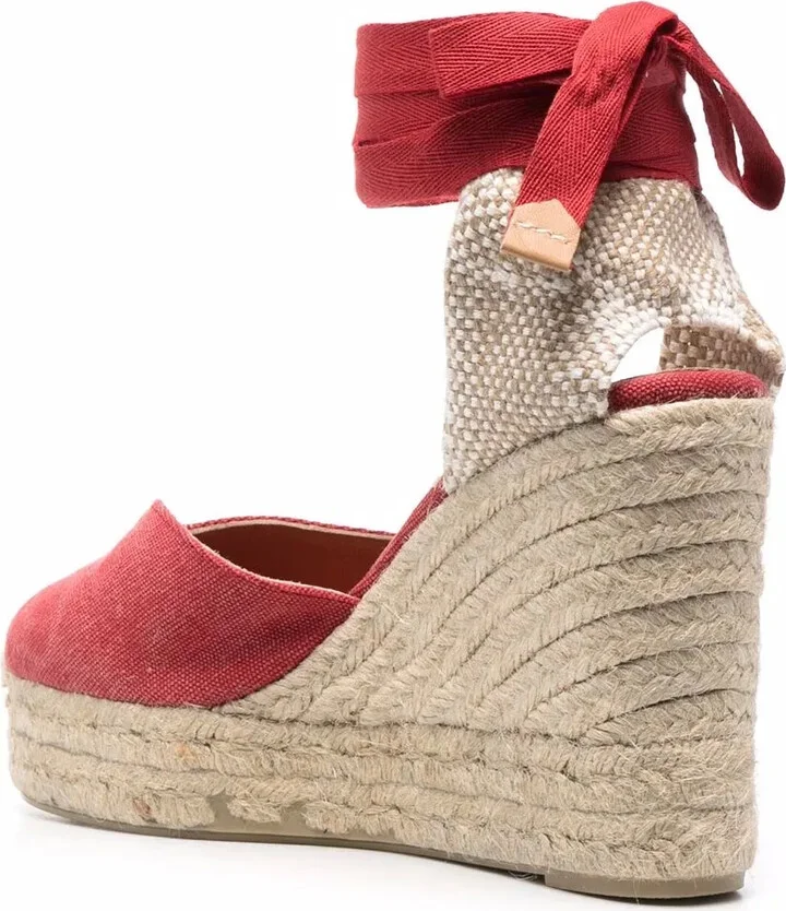Tie-Detail Platform Espadrilles - Image 3