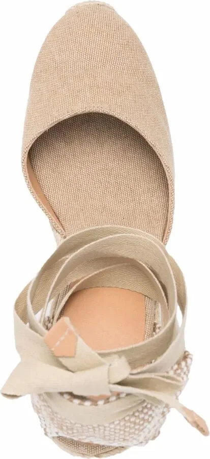 Tie-Detail Suede Espadrilles - Image 4