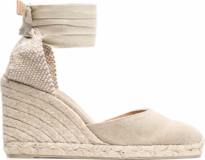 Tie-Detail Suede Espadrilles