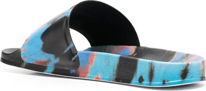 Tie-Dye Logo-Print Sliders - Image 3