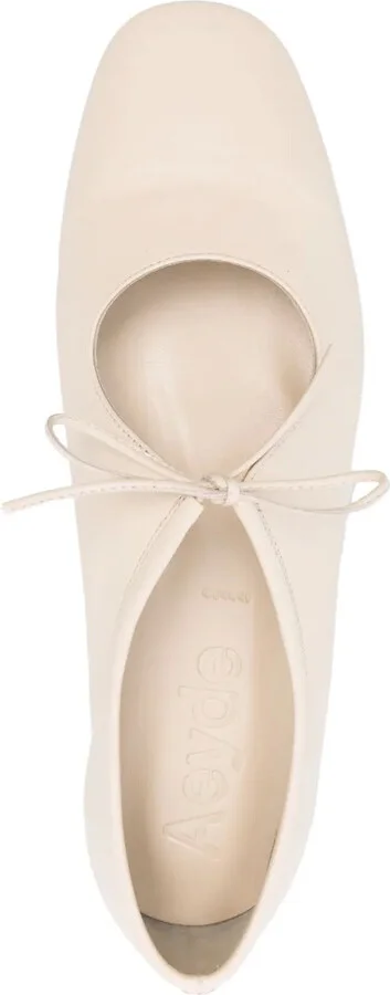 Tie-Fastening Ballerina Shoes - Image 4