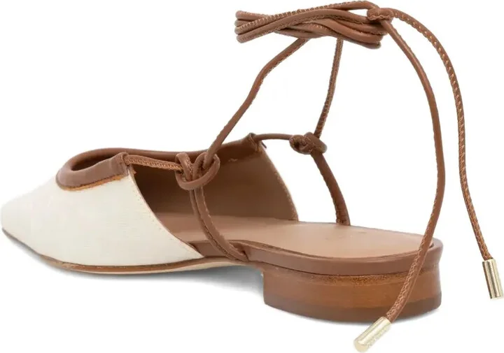 Tie-Fastening Ballerina Shoes - Image 3