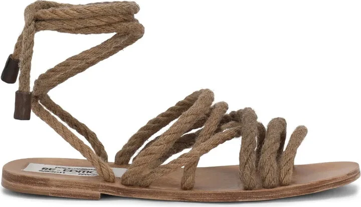 Tie-Fastening Rope Sandals