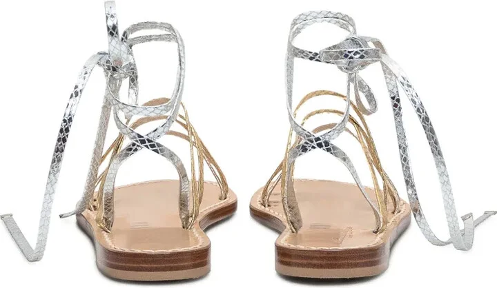 Tie-Fastening Sandals - Image 3