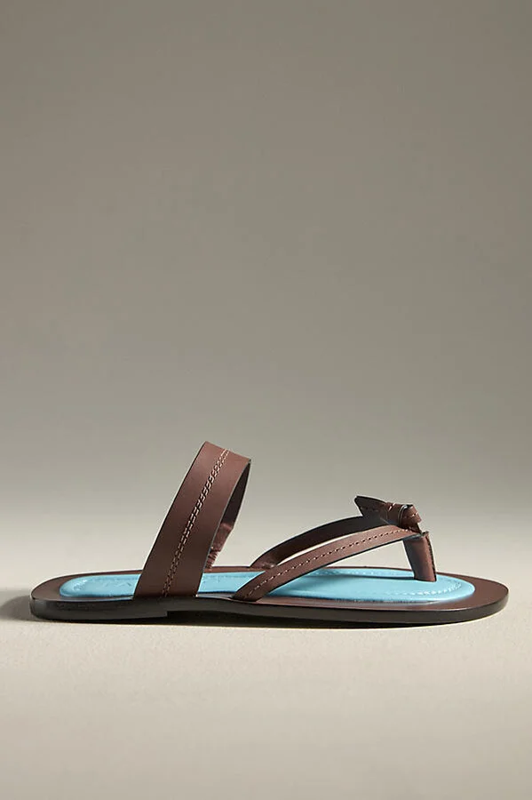 Tie Flat Thong Sandals