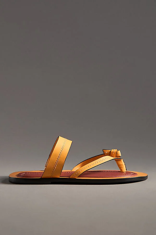 Tie Flat Thong Sandals