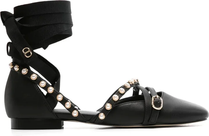 Tied Ballerina Shoes