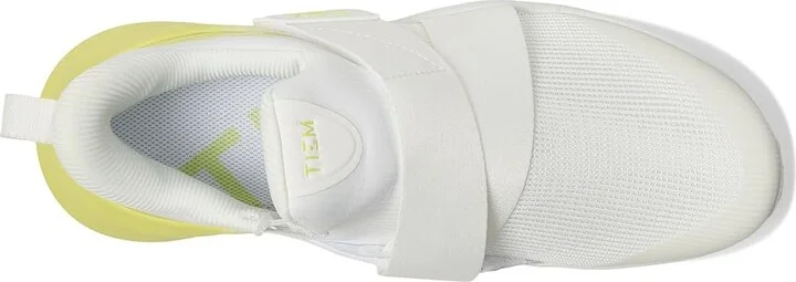 TIEM Lynx Cycling Shoes Women's Shoes White/Bold Citron : 10.5 M, Synthetic/Textile - Image 2