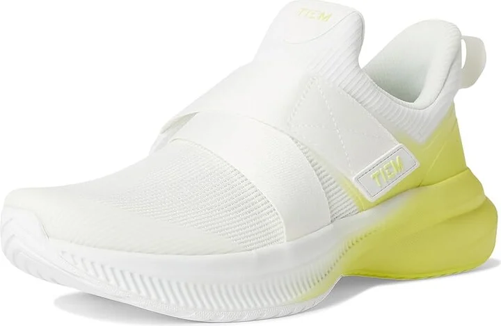 TIEM Lynx Cycling Shoes Women's Shoes White/Bold Citron : 10.5 M, Synthetic/Textile - Image 5
