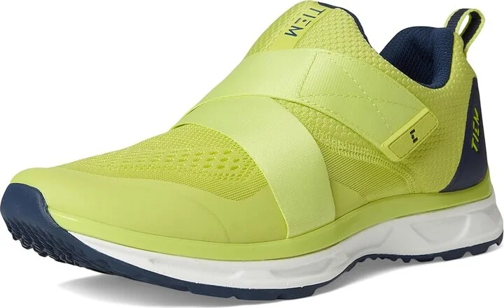 TIEM Slipstream Cycling Shoe Men's Cycling Shoes Citron/Navy : 11.5 M, Synthetic/Textile - Image 5
