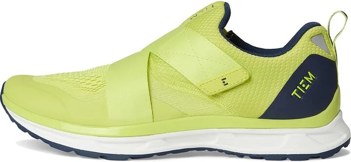 TIEM Slipstream Cycling Shoe Men's Cycling Shoes Citron/Navy : 11.5 M, Synthetic/Textile - Image 6