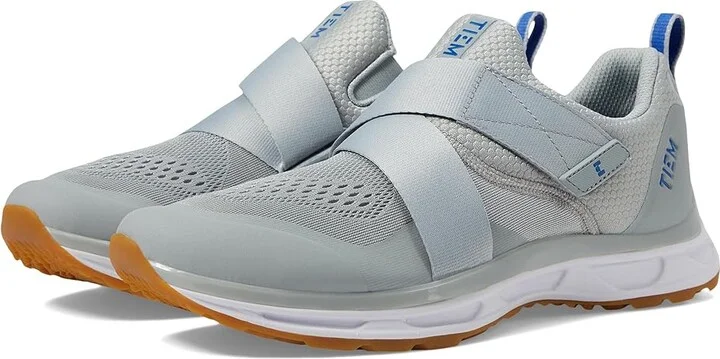 TIEM Slipstream Cycling Shoe Men's Cycling Shoes Light Gray/Royal : 9.5 M, Synthetic/Textile