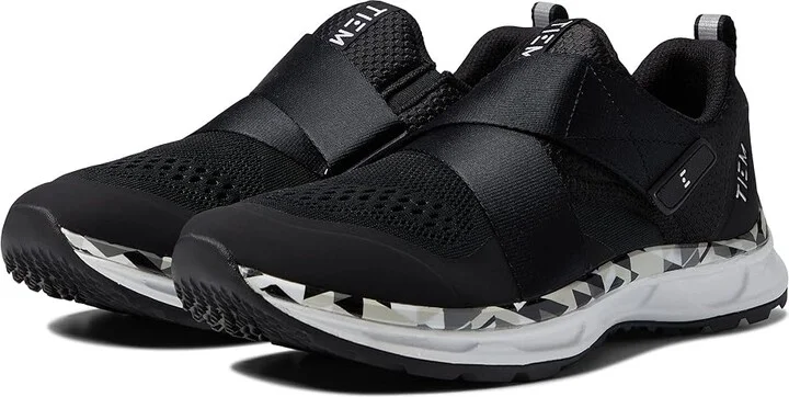 TIEM Slipstream Cycling Shoe Women's Shoes Black Geometric : 5.5 M, Synthetic/Textile