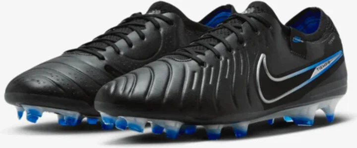 Tiempo Legend 10 Elite DV4328-040 Mens 4 Black Leather Soccer Cleats TF2753