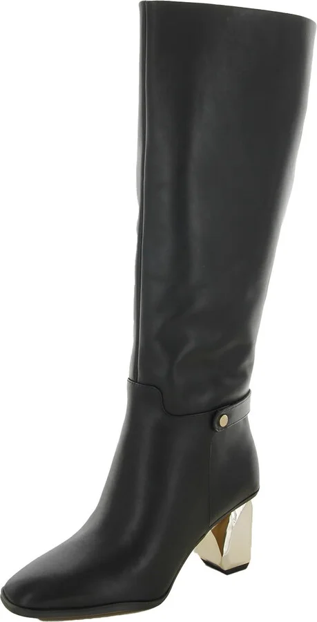 Tiera High Womens Leather Tall Knee-High Boots