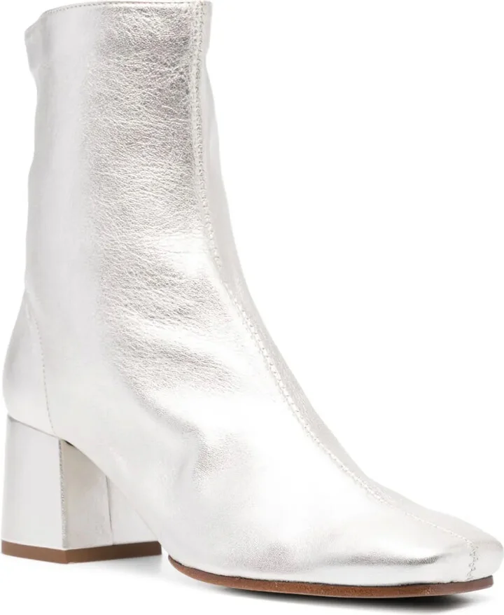 Tierra 60mm metallic ankle boots - Image 2