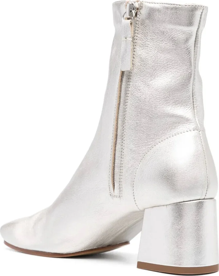 Tierra 60mm metallic ankle boots - Image 3