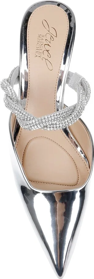 Tiffani Pointed Toe Kitten Heel Mule - Image 5