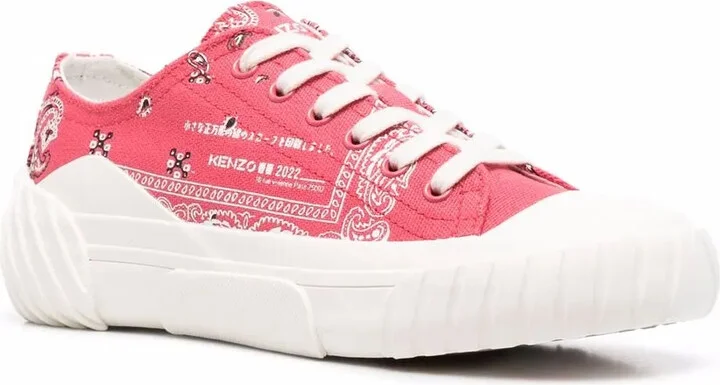 Tiger-crest low-top sneakers - Image 2
