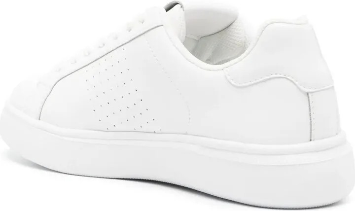 Tiger Head-logo leather sneakers - Image 3