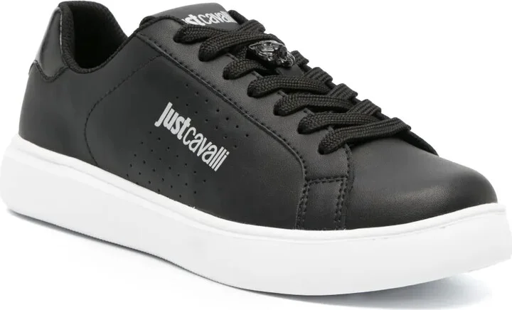 Tiger Head-logo leather sneakers - Image 2