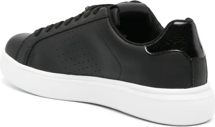 Tiger Head-logo leather sneakers - Image 3