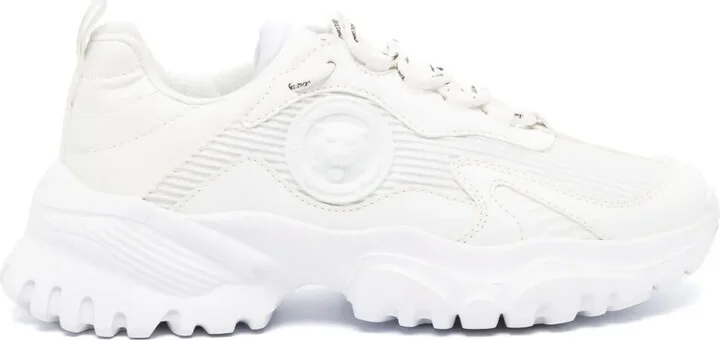 Tiger Head-motif low-top sneakers