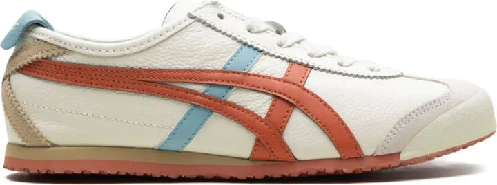 Tiger Mexico 66 "Cream/Piquant Orange" sneakers
