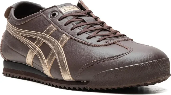 Tiger Mexico 66 SD "Licorice Brown/Champagne" sneakers - Image 2