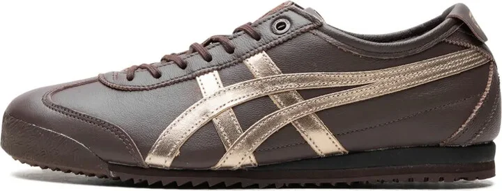 Tiger Mexico 66 SD "Licorice Brown/Champagne" sneakers - Image 5