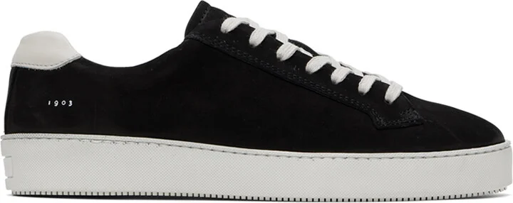 Tiger of Sweden Black Salas N Sneakers