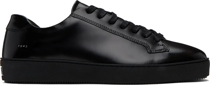 Tiger of Sweden Black Salas P Sneakers