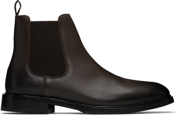 Tiger of Sweden Brown Operan Chelsea Boots