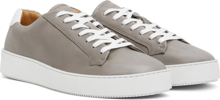Tiger of Sweden Gray Salas Sneakers - Image 4
