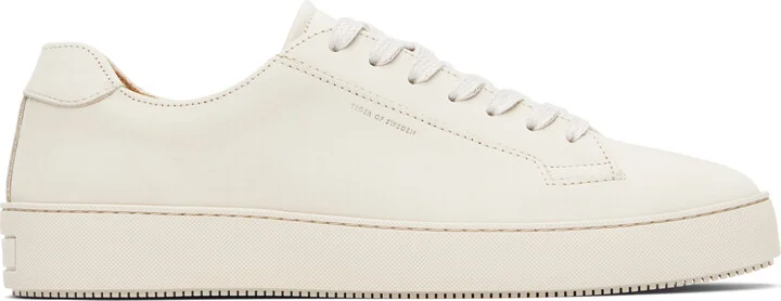 Tiger of Sweden Off-White Salas 2 Tennis-Style Sneakers