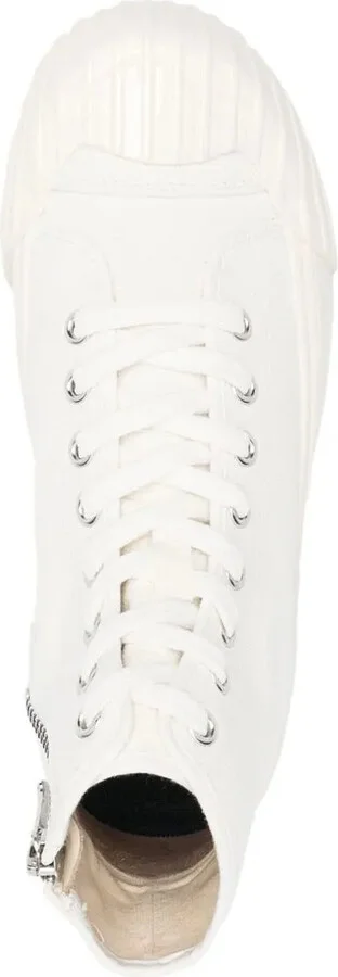 Tiger-Print Lace-Up Sneakers - Image 4