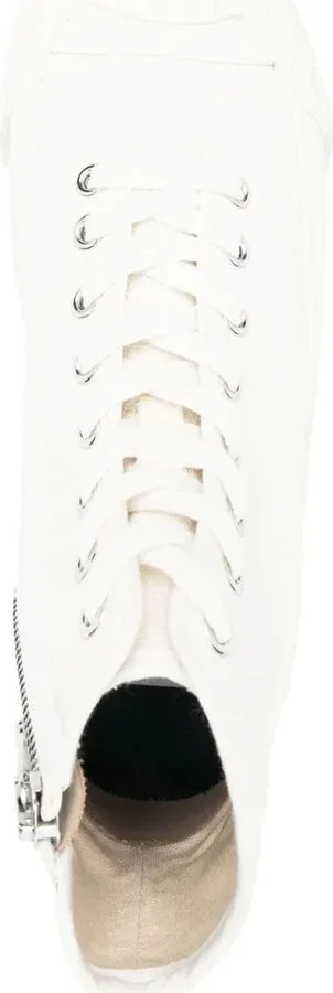 Tiger-Print Lace-Up Sneakers - Image 4