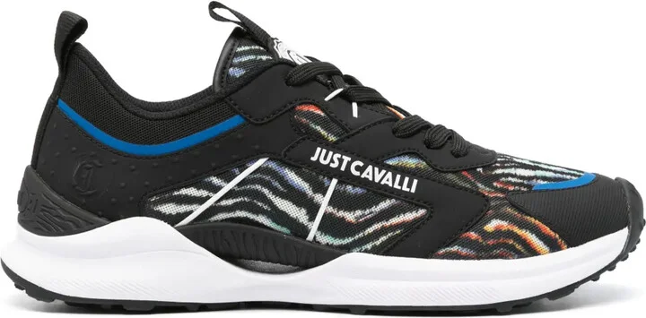Tiger-Print Running Sneakers