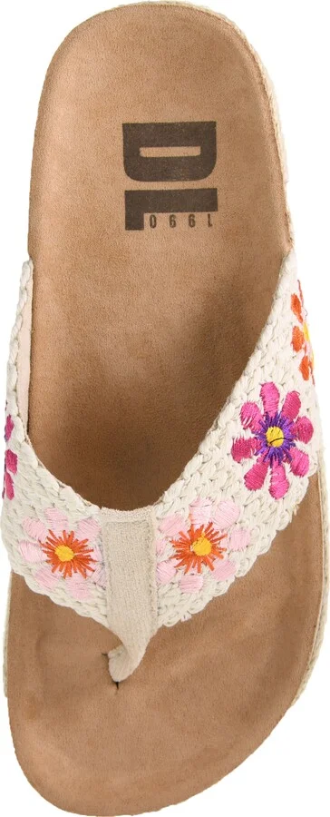 Tigerlily Embroidered Platform Flip Flop - Image 5